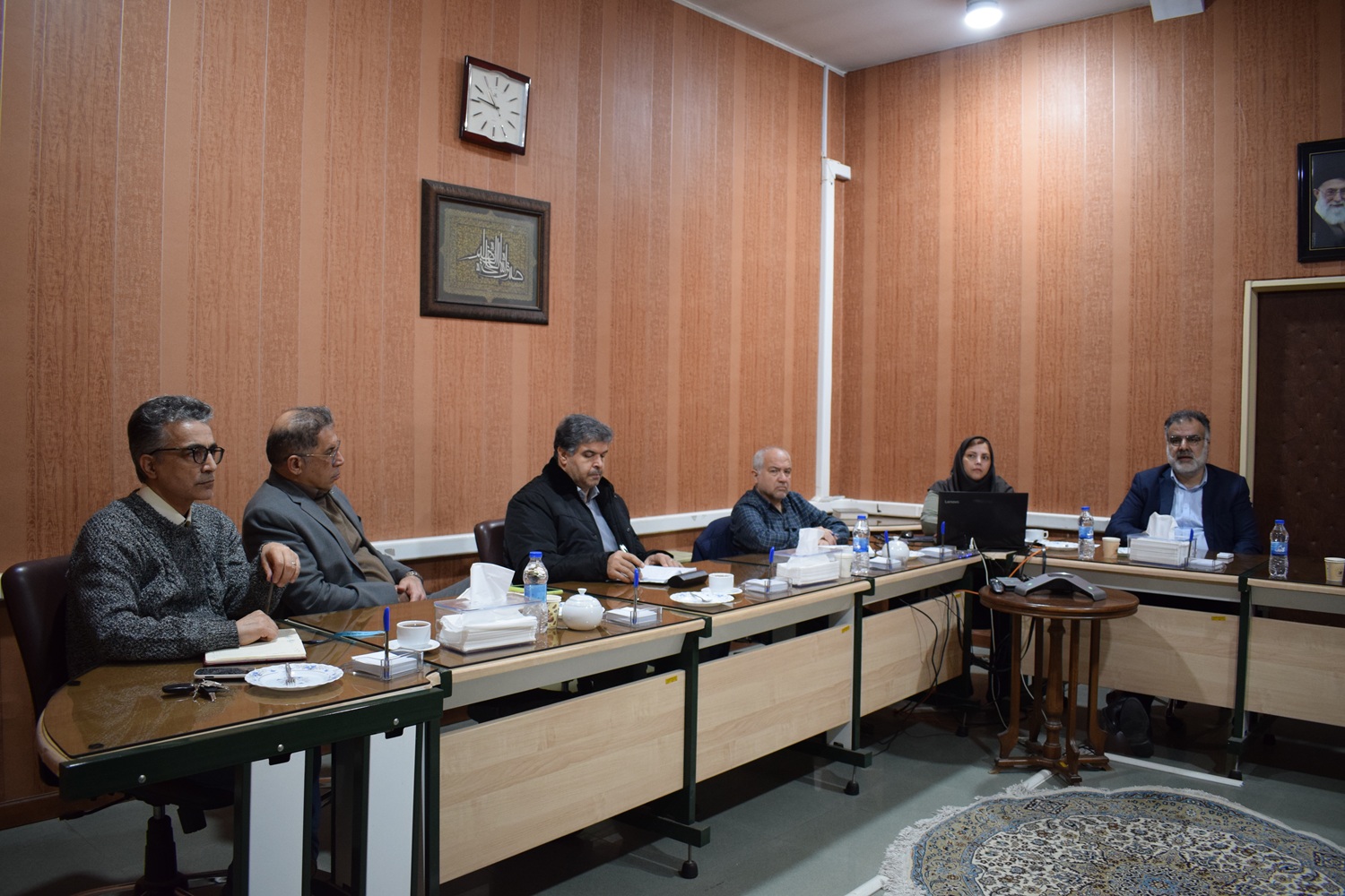 نشست مشترک کمیته راهبردی عملکرد موسسه با حضور دکتر خاکی - 4