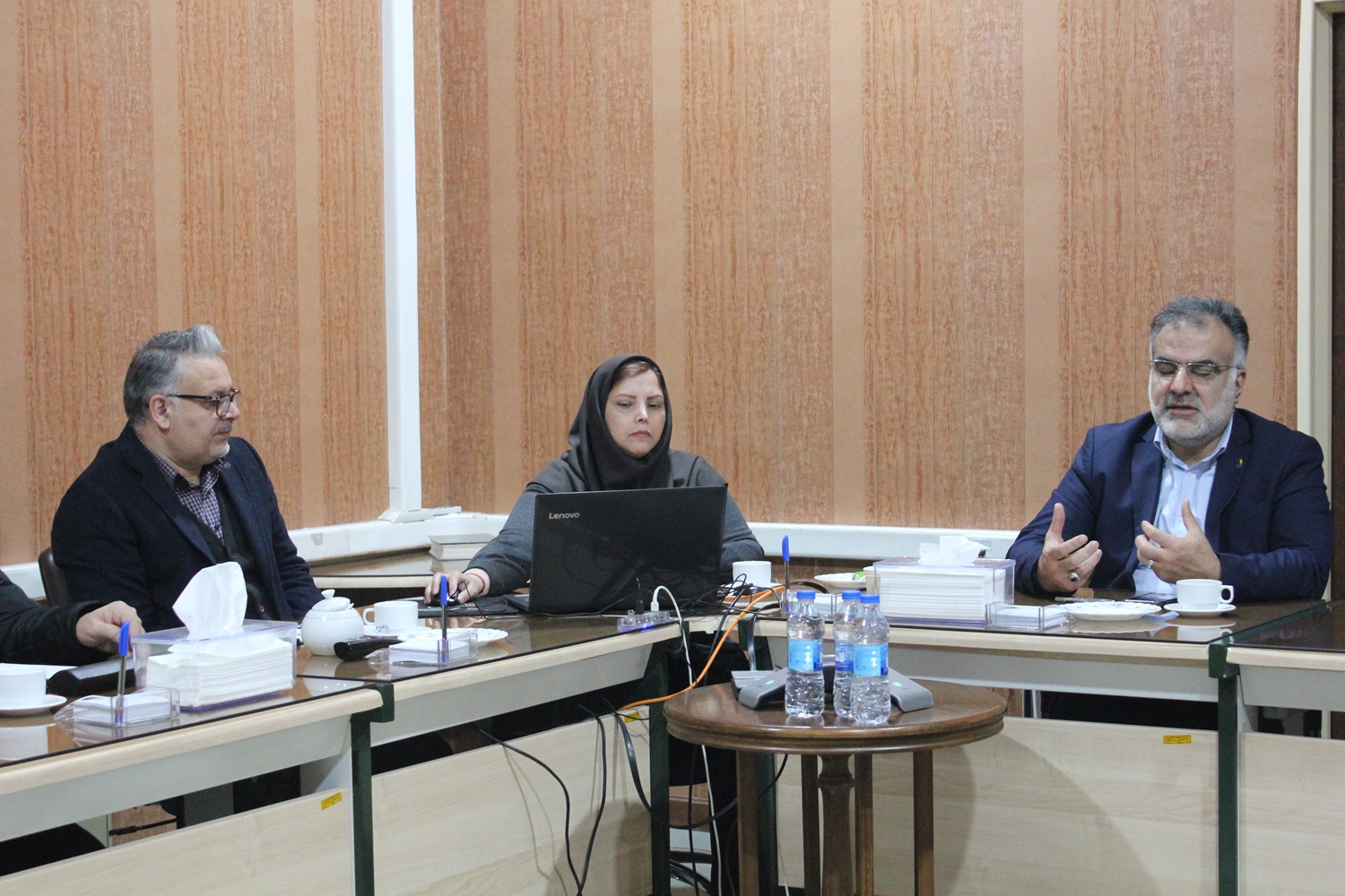 نشست مشترک ریاست موسسه با مدیرکل دفتر امور فناوری سازمان - 4