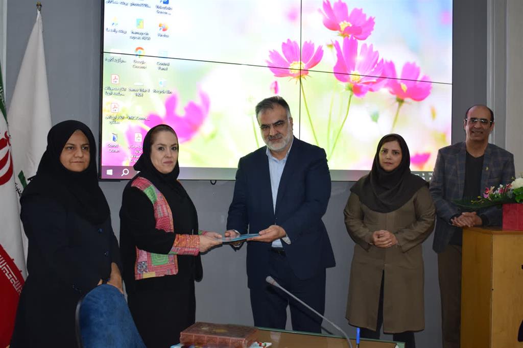 برگزاری مراسم تکریم و معارفه روابط عمومی موسسه تحقیقات فنی و مهندسی کشاورزی